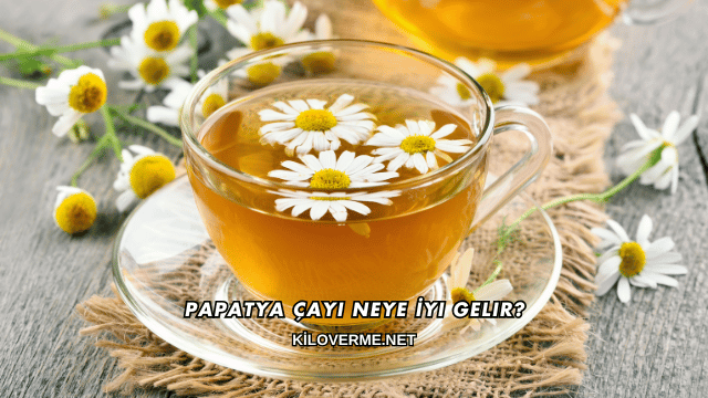 Papatya Çayı Neye İyi Gelir?