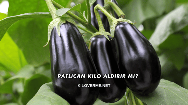 Patlıcan Kilo Aldırır mı?