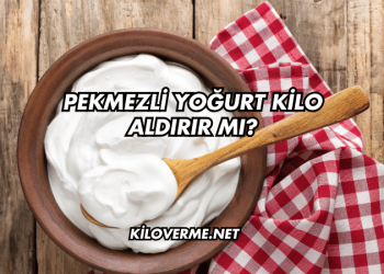 Pekmezli Yoğurt Kilo Aldırır mı?