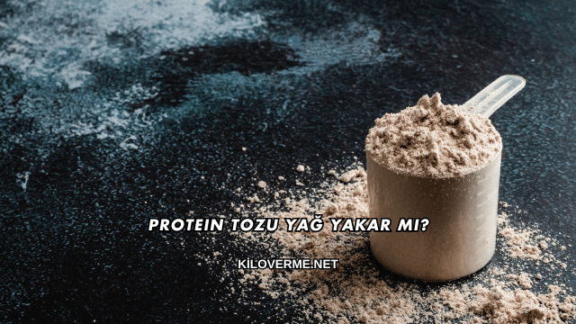 Protein Tozu Yağ Yakar mı?