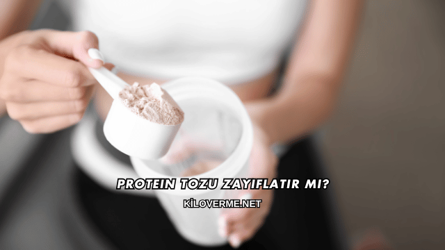 Protein Tozu Zayıflatır mı?