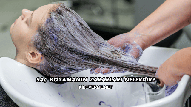 Saç Boyamanın Zararları Nelerdir?