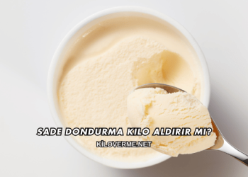 Sade Dondurma Kilo Aldırır mı?