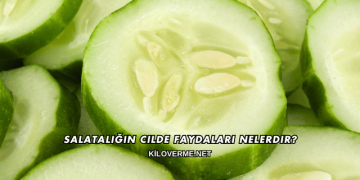 Salatalığın Cilde Faydaları Nelerdir?