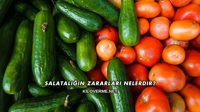 Salatalığın Zararları Nelerdir?
