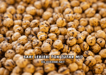 Sarı Leblebi Tok Tutar mı?