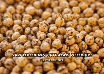 Sarı Leblebinin Faydaları Nelerdir?