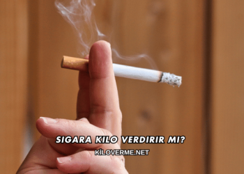 Sigara Kilo Verdirir mi?