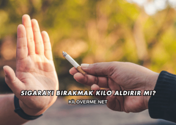 Sigarayı Bırakmak Kilo Aldırır mı?