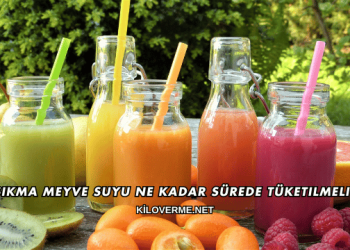 Sıkma Meyve Suyu Ne Kadar Sürede Tüketilmeli?