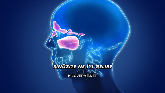 Sinüzite Ne İyi Gelir?