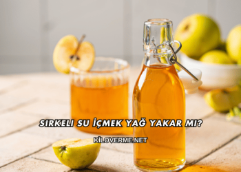 Sirkeli Su İçmek Yağ Yakar mı?