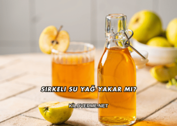 Sirkeli Su Yağ Yakar mı?