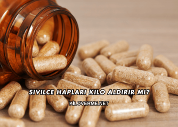 Sivilce Hapları Kilo Aldırır mı?