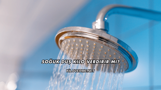 Soğuk Duş Kilo Verdirir mi?