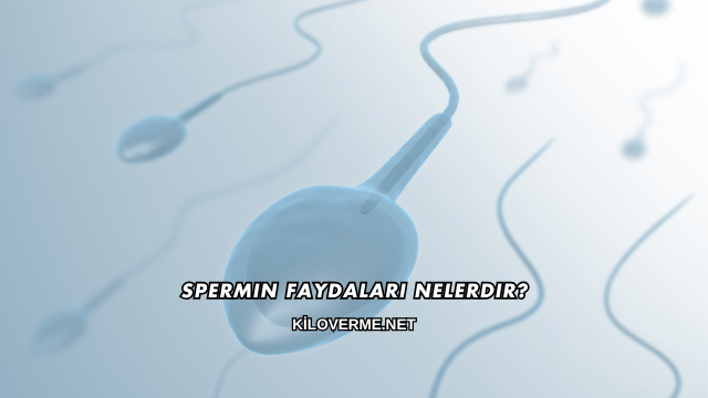 Spermin Faydaları Nelerdir?
