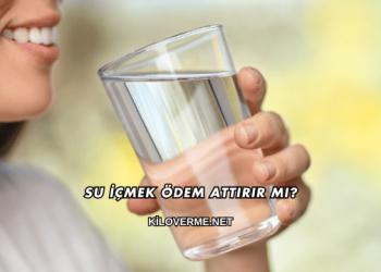 Su İçmek Ödem Attırır mı?