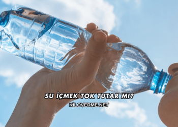 Su İçmek Tok Tutar mı?