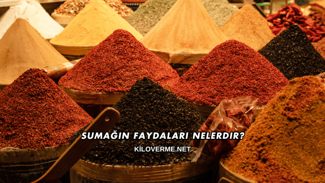 Sumağın Faydaları Nelerdir?