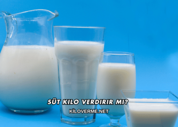 Süt Kilo Verdirir mi?
