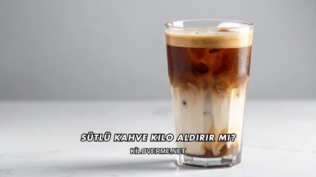Sütlü Kahve Kilo Aldırır mı?