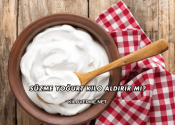 Süzme Yoğurt Kilo Aldırır mı?