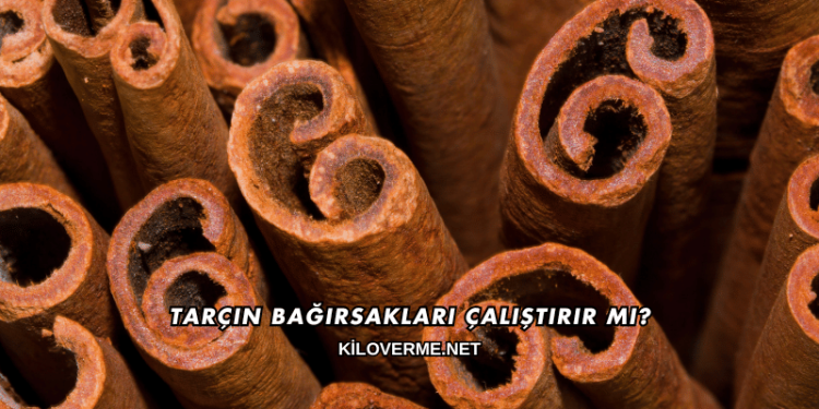 Tarçın Bağırsakları Çalıştırır mı?