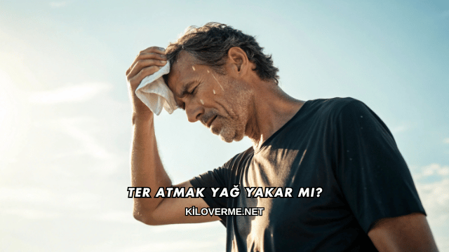 Ter Atmak Yağ Yakar mı?
