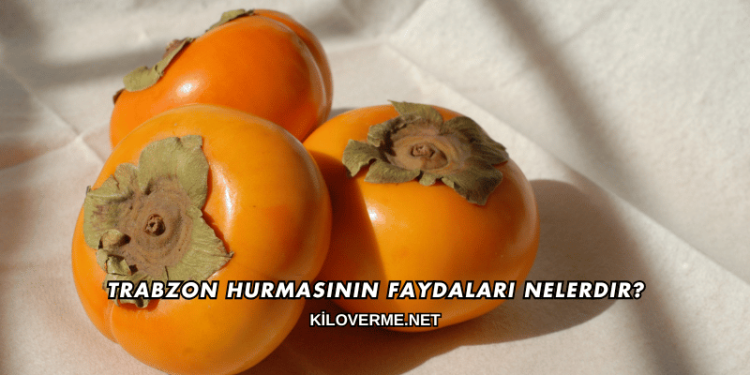 Trabzon Hurmasının Faydaları Nelerdir?