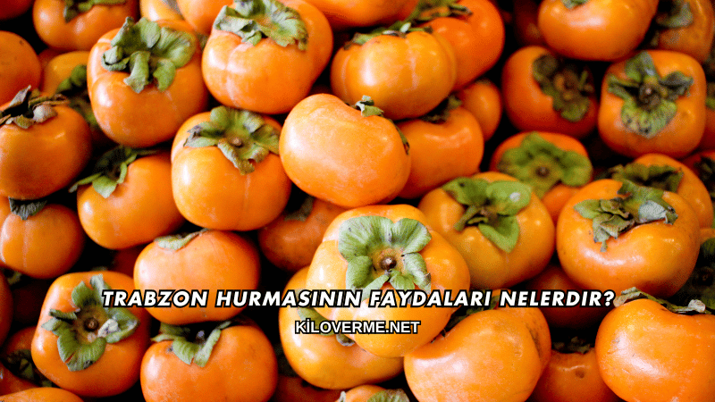 Trabzon Hurmasının Faydaları Nelerdir?