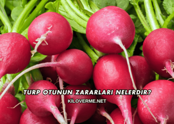 Turp Otunun Zararları Nelerdir?