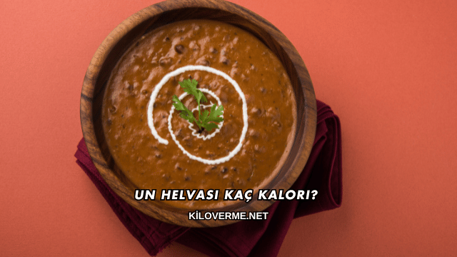 Un Helvası Kaç Kalori?