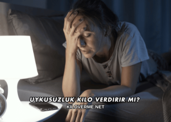 Uykusuzluk Kilo Verdirir mi?