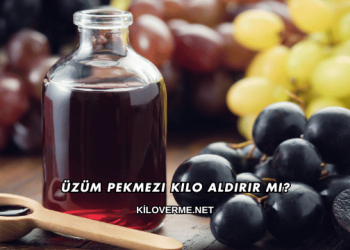Üzüm Pekmezi Kilo Aldırır mı?