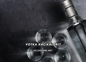 Votka Kaç Kalori?