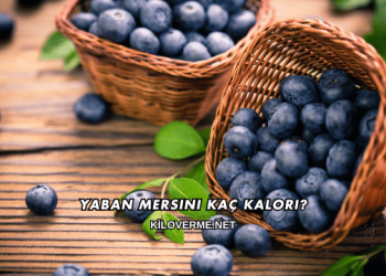 Yaban Mersini Kaç Kalori?