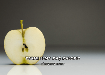Yarım Elma Kaç Kalori?