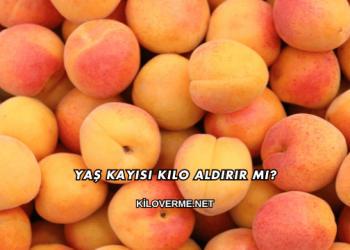 Yaş Kayısı Kilo Aldırır mı?