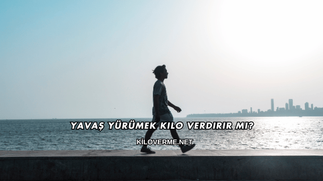 Yavaş Yürümek Kilo Verdirir mi?
