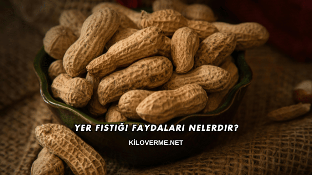 Yer Fıstığı Faydaları Nelerdir?