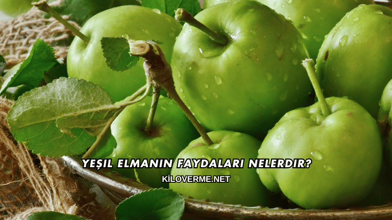 Yeşil Elmanın Faydaları Nelerdir?