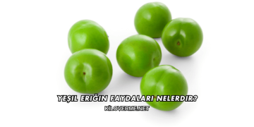 Yeşil Eriğin Faydaları Nelerdir?
