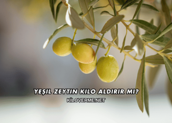 Yeşil Zeytin Kilo Aldırır mı?