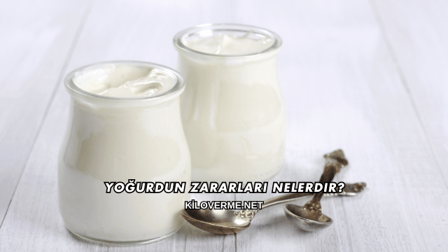 Yoğurdun Zararları Nelerdir?