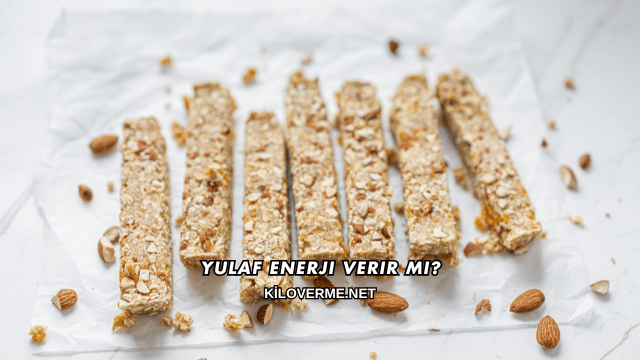 Yulaf Enerji Verir mi?
