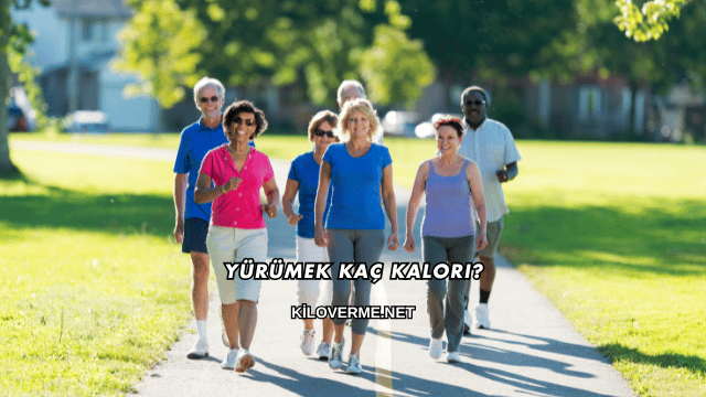 Yürümek Kaç Kalori?