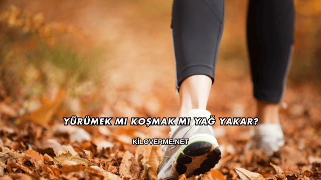 Yürümek mi Koşmak mı Yağ Yakar?