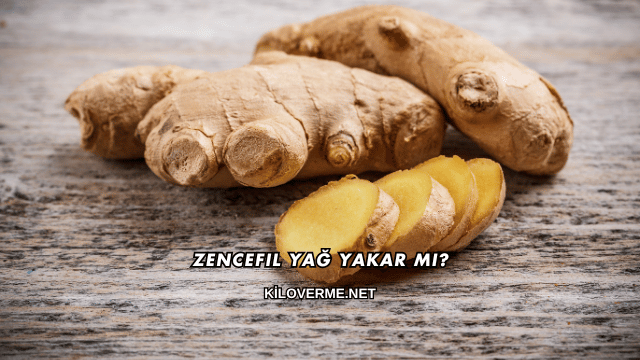 Zencefil Yağ Yakar mı?
