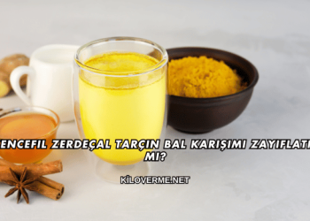 Zencefil Zerdeçal Tarçın Bal Karışımı Zayıflatır mı?