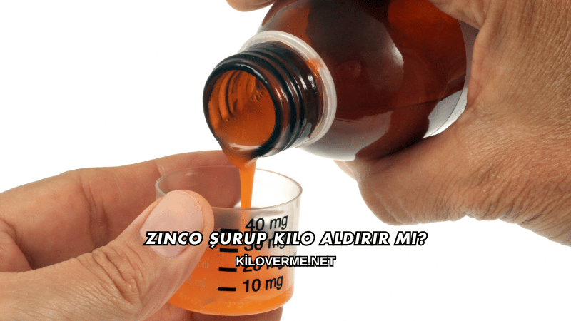 Zinco Şurup Kilo Aldırır mı?